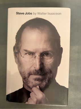 Steve Jobs Walter Isaacson Hardcover Biography Excellent (F297)